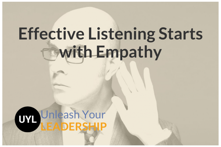 which active listening technique involves empathy
